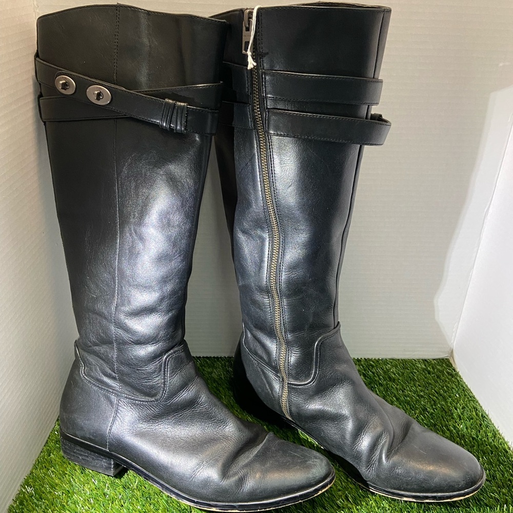 Black Coach Riding Boots